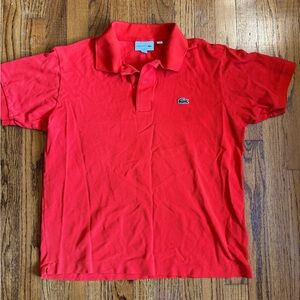 Lacoste Men’s Blood Orange Polo Shirt